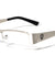 KHAN Semi-Rimless Clear Rectangle Glasses Wholesale