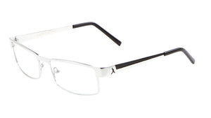 PEACE Clear Lens Color Accent Rectangle Glasses Wholesale