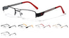 KHAN Semi-Rimless Clear Lens Wholesale Glasses