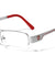 KHAN Semi-Rimless Clear Lens Wholesale Glasses