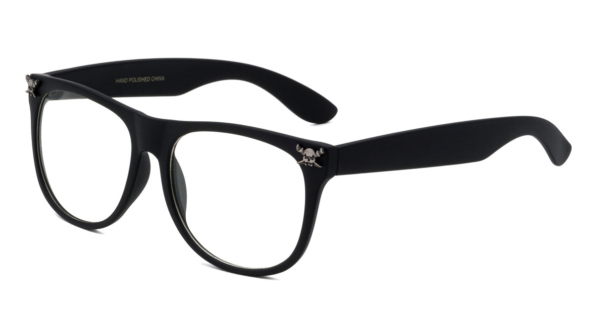 Skull Clear Lens Eyewear Wholesale