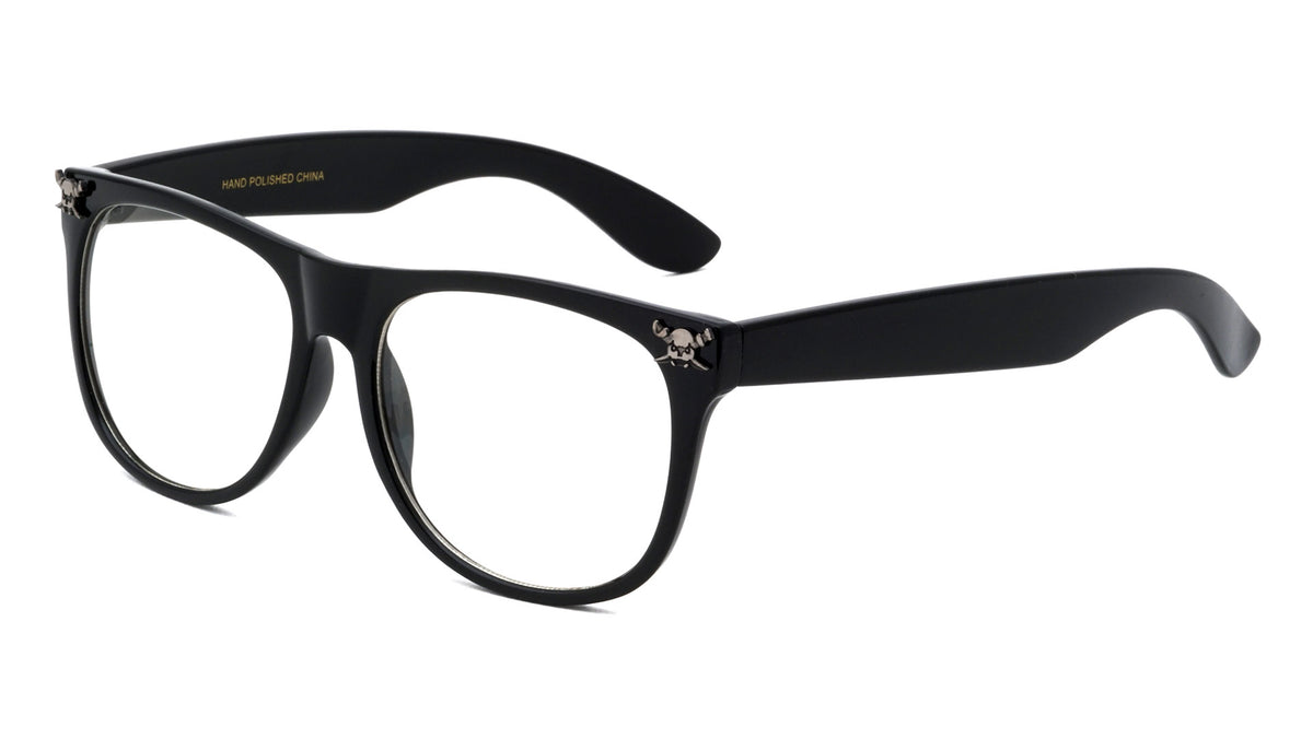 Skull Clear Lens Eyewear Wholesale
