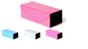 Collapsible Shimmer Rectangle Wholesale Bulk Hard Case