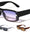 D Logo Semi-rimless Fashion One Piece Shield Lens Wholesale Sunglasses