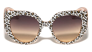 D Logo Gold Hinge Accent Fashion Cat Eye Wholesale Sunglasses