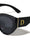 D Logo Gold Hinge Accent Fashion Cat Eye Wholesale Sunglasses