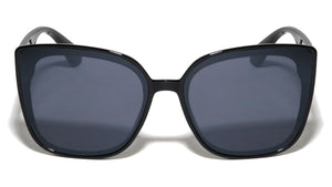 D Logo Temple T Pattern Fashion Squared Cat Eye Wholesale Sunglasses