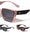D Logo Rimless Bottom Temple T Pattern Squared Cat Eye Wholesale Sunglasses