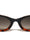 D Logo Rhinestone Accent Cutout Fashion Oval Cat Eye Wholesale Sunglasses