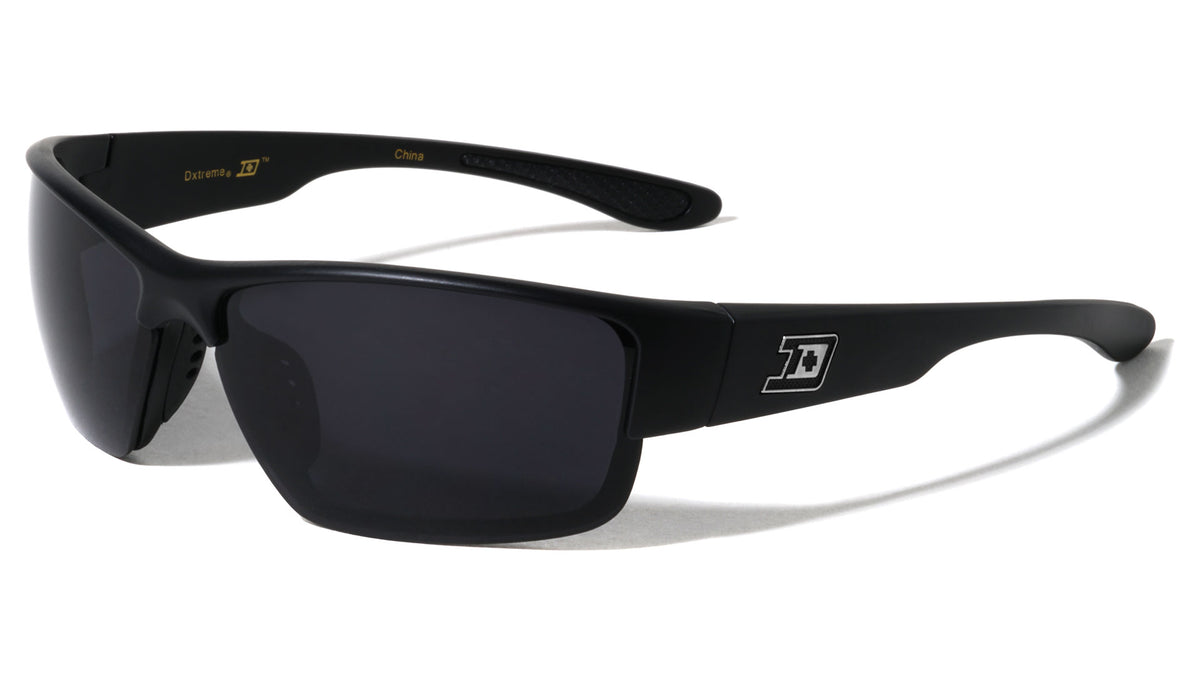 DXTREME Semi-Rimless Wide Sports Wholesale Sunglasses