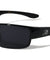 DXTREME Semi-Rimless Wide Sports Wholesale Sunglasses