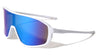 DXTREME One Piece Shield Lens Thin Temple Oval Sports Wholesale Sunglasses