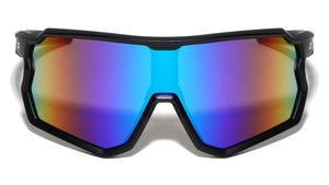 DXTREME Color Mirror Shield Lens Geometric Sports Wholesale Sunglasses