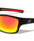 DXTREME Color Mirror Lens Rectangle Sports Wholesale Sunglasses