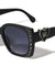 GLO Large Heart Temple Accent Frontal Rhinestone Butterfly Wholesale Sunglasses