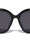 Polarized Premium Quality Black Acetate Frame Nickel Wire Cat Eye Wholesale Sunglasses (sold by 1/2 dozen per order)