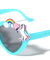 Kids Heart Shaped Unicorn Rainbow Sunglasses Wholesale