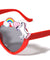 Kids Heart Shaped Unicorn Rainbow Sunglasses Wholesale