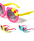 Kids Side Bows Duotone Round Wholesale Sunglasses