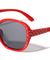 Kids Faux Rhinestone Rounded Butterfly Wholesale Sunglasses