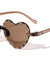 Kids Heart Shaped Wholesale Sunglasses