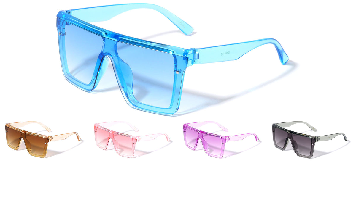 Kids Crystal Flat Top Wholesale Sunglasses