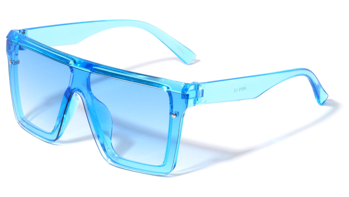 Kids Crystal Flat Top Wholesale Sunglasses