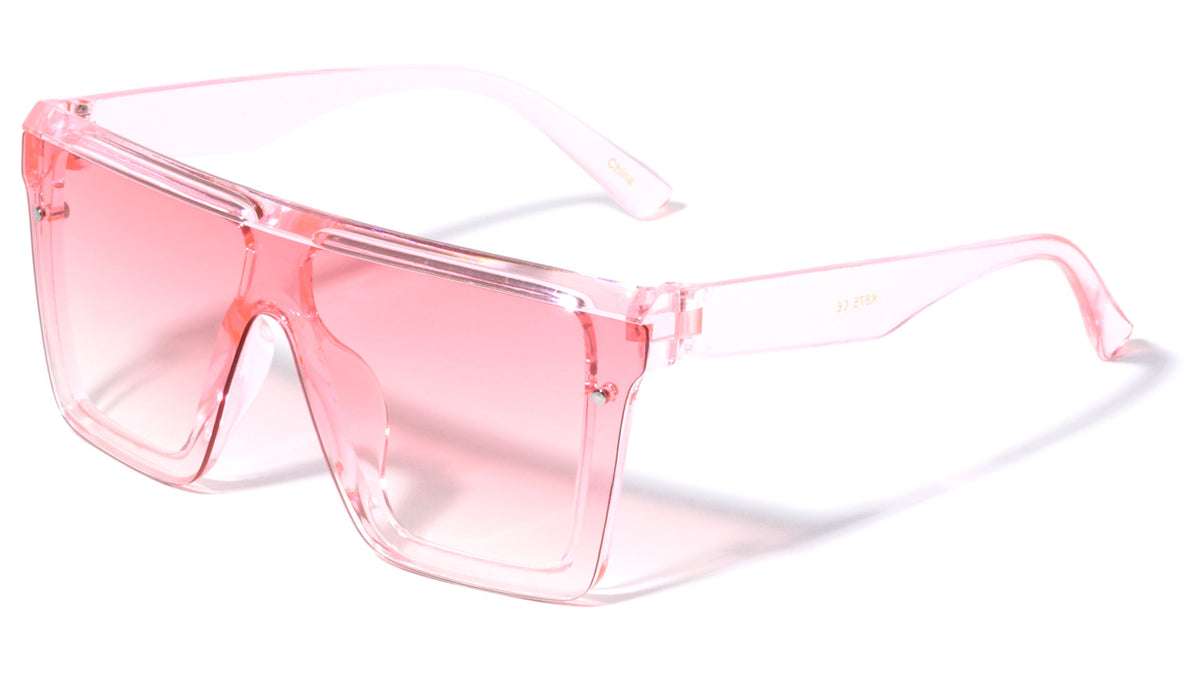 Kids Crystal Flat Top Wholesale Sunglasses