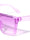Kids Crystal Flat Top Wholesale Sunglasses
