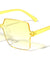 Kids Rimless Crystal Color Square Wholesale Sunglasses