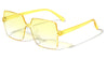 Kids Rimless Crystal Color Square Wholesale Sunglasses