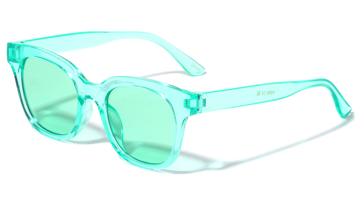 Kids Crystal Color Classic Retro Wholesale Sunglasses
