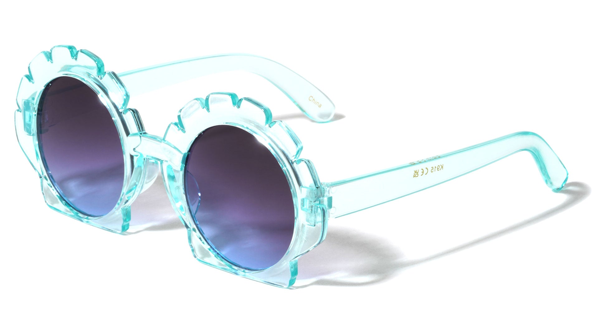 K915 Kids Shell Shape Wholesale Sunglasses - Frontier Fashion, Inc.
