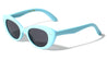 Kids Pastel Color Frame Dotted Cat Eye Wholesale Sunglasses