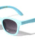 Kids Dotted Retro Classic Square Wholesale Sunglasses