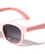 Kids Dotted Retro Classic Square Wholesale Sunglasses