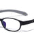 Kids Blue Light Blocking Black Round Rectangle Wholesale Eyewear
