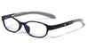 Kids Blue Light Blocking Black Round Rectangle Wholesale Eyewear