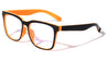 Kids Blue Light Blocking Squared Classic Orange Wholesale Eyewear