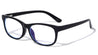 Kids Blue Light Blocking Black Classic Wholesale Eyewear