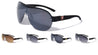 KHAN Solid One Piece Lens Wholesale Bulk Sunglasses