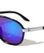 KHAN Aviators Metal Top Bar Color Mirror Wholesale Sunglasses