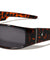 KHAN Curved Frame Rectangle Sports Wholesale Sunglasses