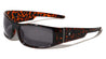 KHAN Curved Frame Rectangle Sports Wholesale Sunglasses