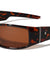 KHAN Curved Frame Rectangle Sports Wholesale Sunglasses