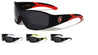 KHAN Soft Rubber Coating One Piece Shield Lens Sports Wholesale Sunglasses