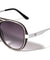 KHAN Aviators Metal Frame Accent Wholesale Sunglasses