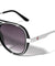 KHAN Aviators Metal Frame Accent Wholesale Sunglasses
