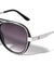 KHAN Aviators Metal Frame Accent Wholesale Sunglasses