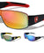KHAN Color Mirror Shield Sports Wholesale Sunglasses